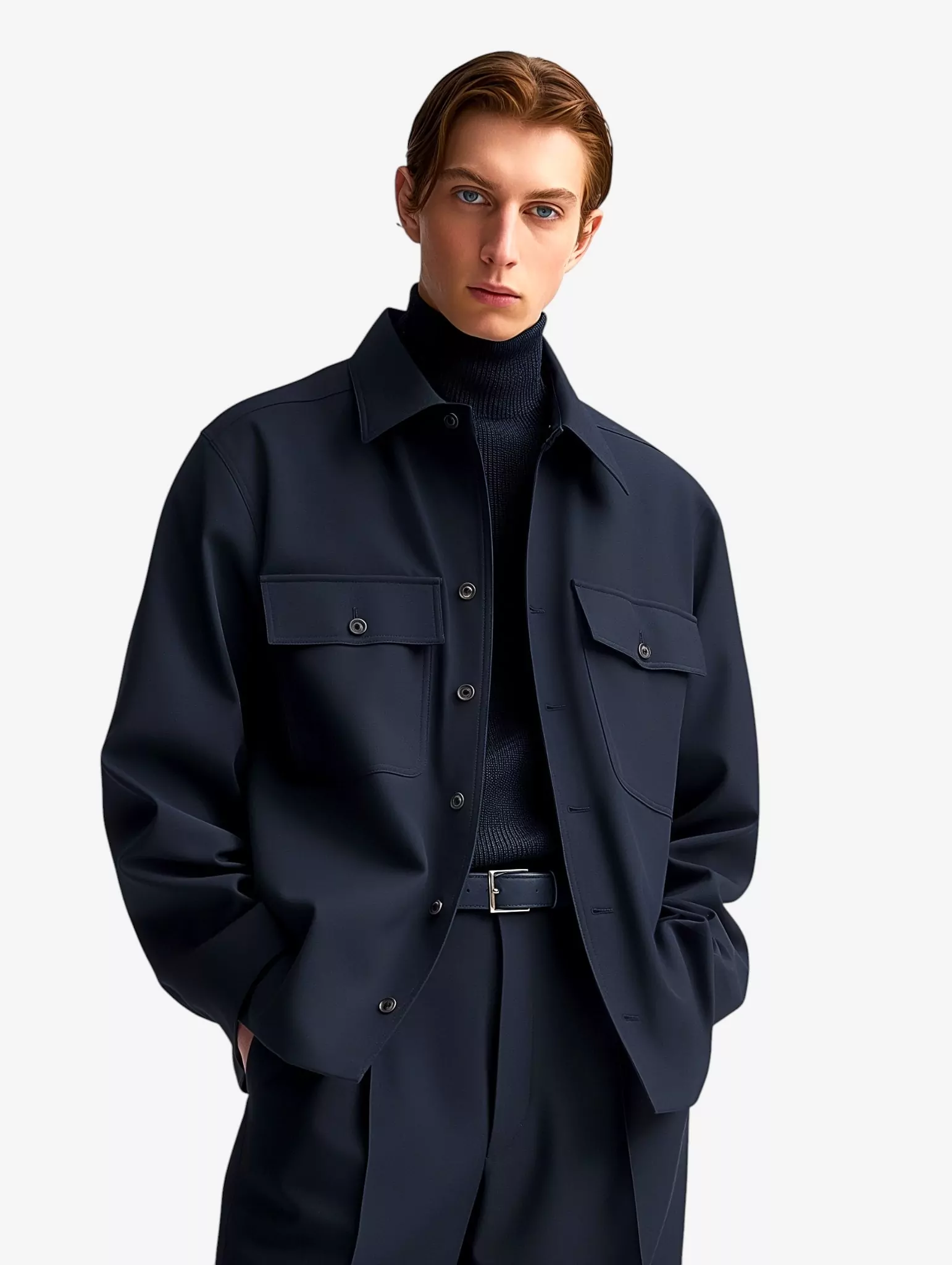 Double-Breasted Blazer - Image 3