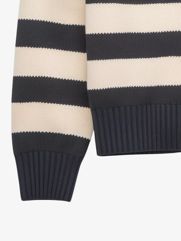 Stripe Polo Sweater - Image 2