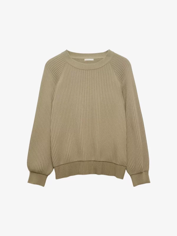 Ribbed Crew Sweater