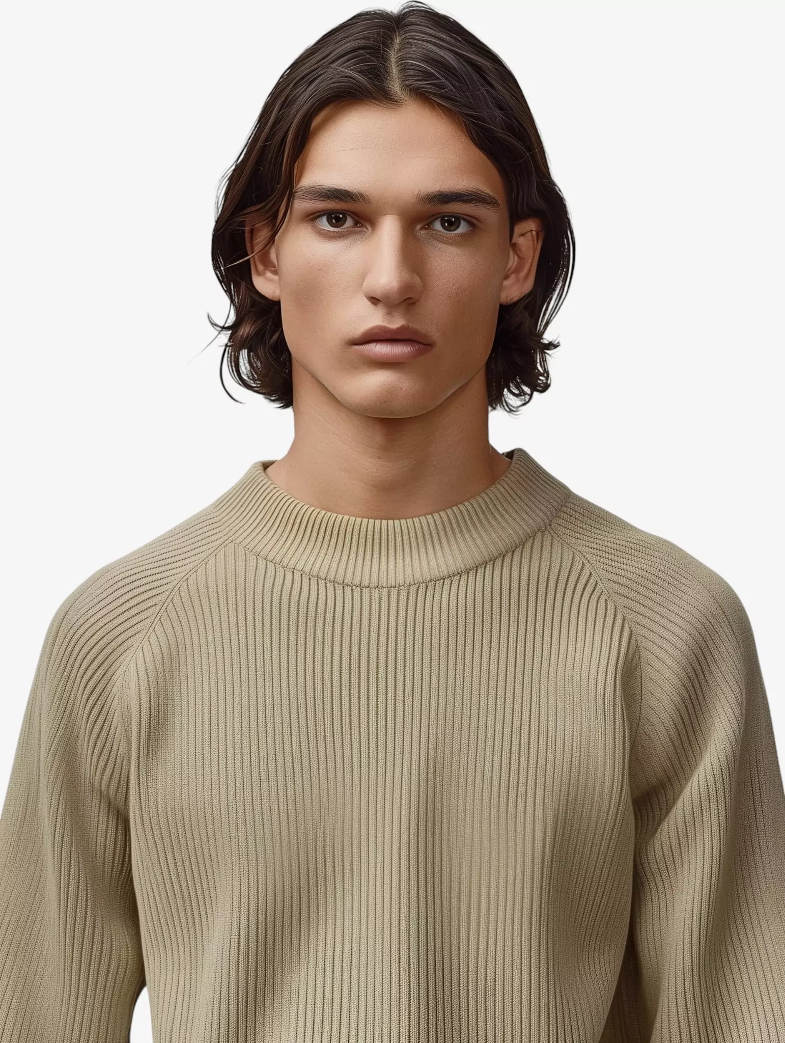 Ribbed Crew Sweater - Image 2