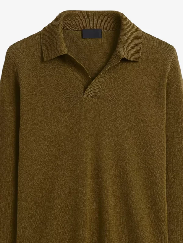 Open-Collar Sweater - Image 3