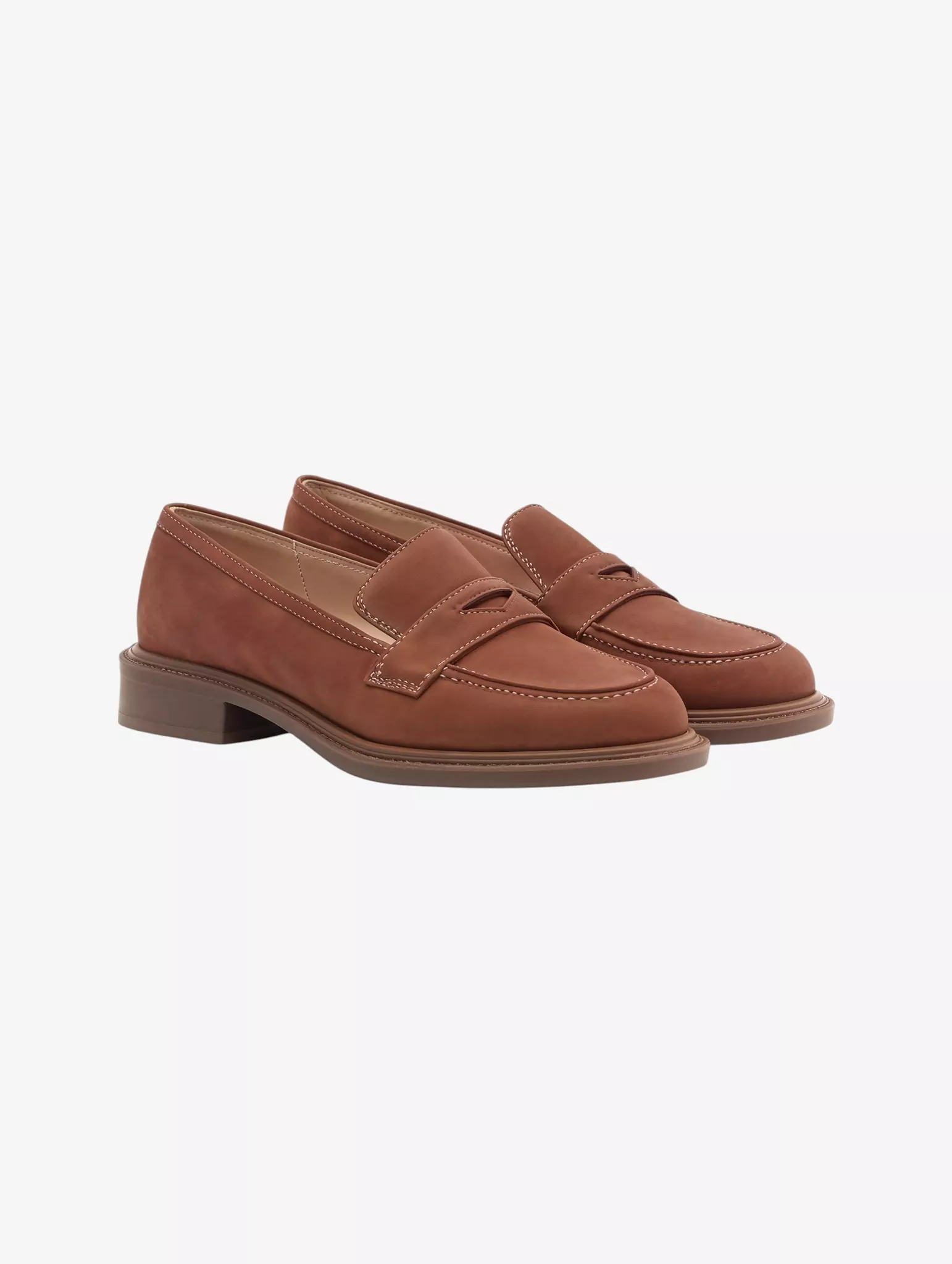 Classic Suede Loafers - Image 1