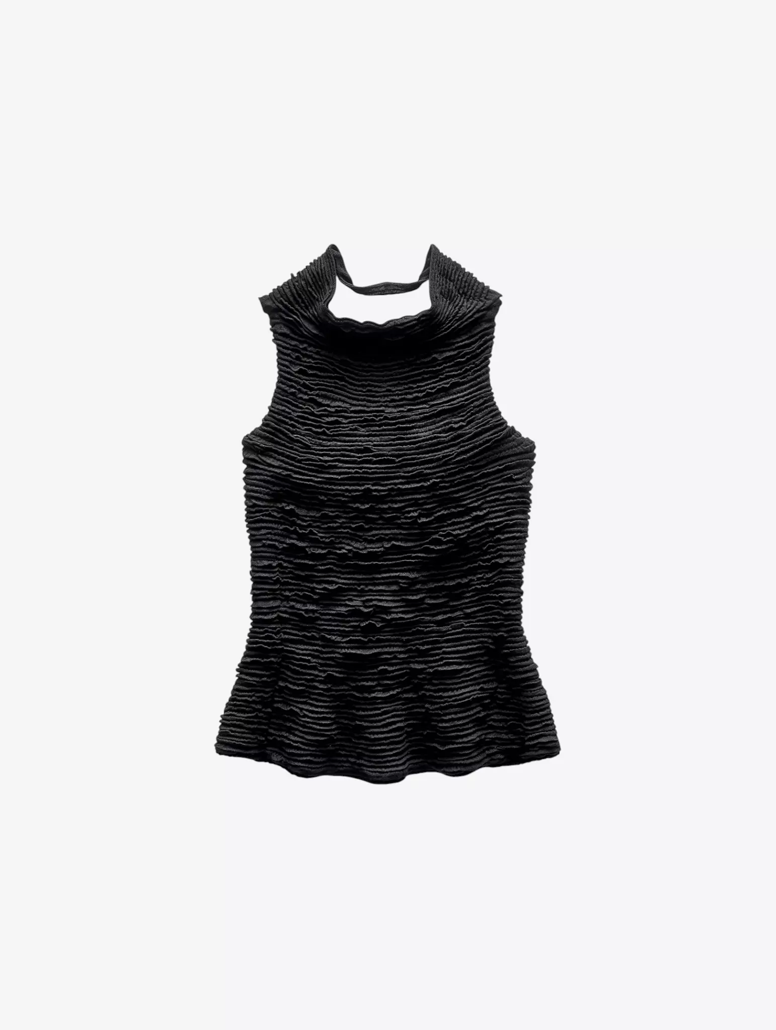 Textured Halter Top - Image 1