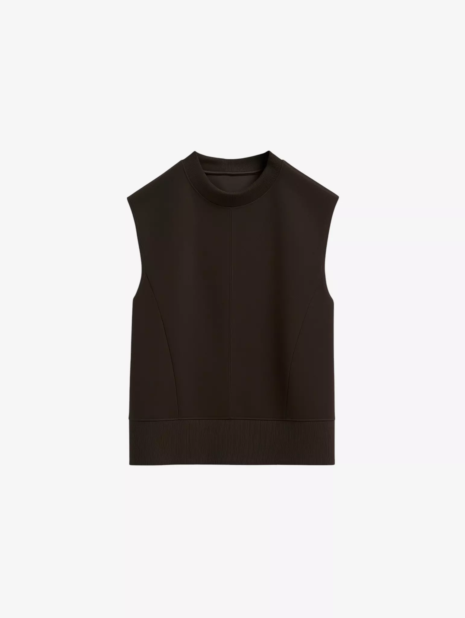 Sleeveless Structured Top - Image 1