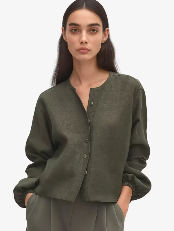 Relaxed Knit Shirt - Image 3