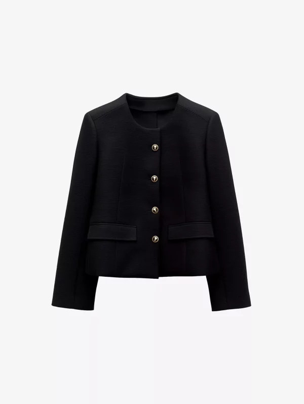 Structured Button Jacket