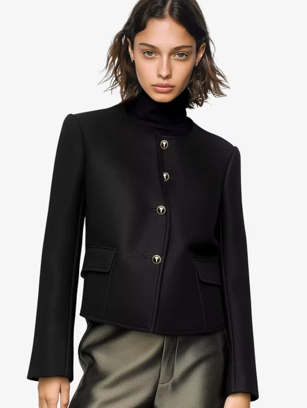 Structured Button Jacket - Image 2